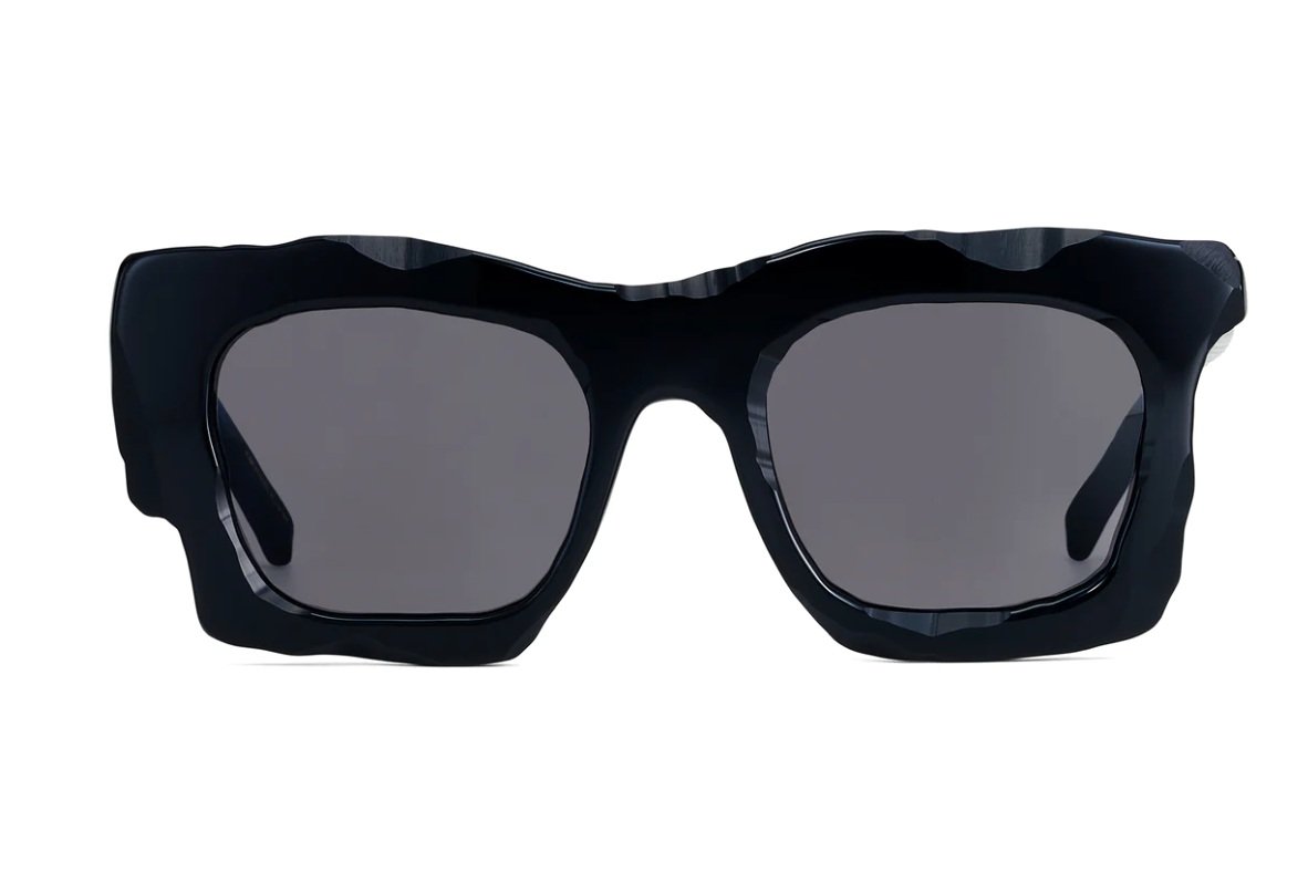 Masahiro Maruyama MM-0066 Black / Smoke lenses — Wink eyewear Masahiro Maruyama MM-0066 Black / Smoke lenses — Wink eyewear